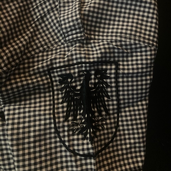 ⚡️ Short sleeve checkered Rag Dynasty mens button up - Picture 4 of 5